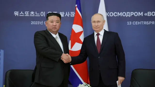 🖊💣Internacional: Putin e Kim assinam pacto de defesa mútua entre Rússia e Coreia do Norte A Coreia do Norte apoia plenamente a guerra...