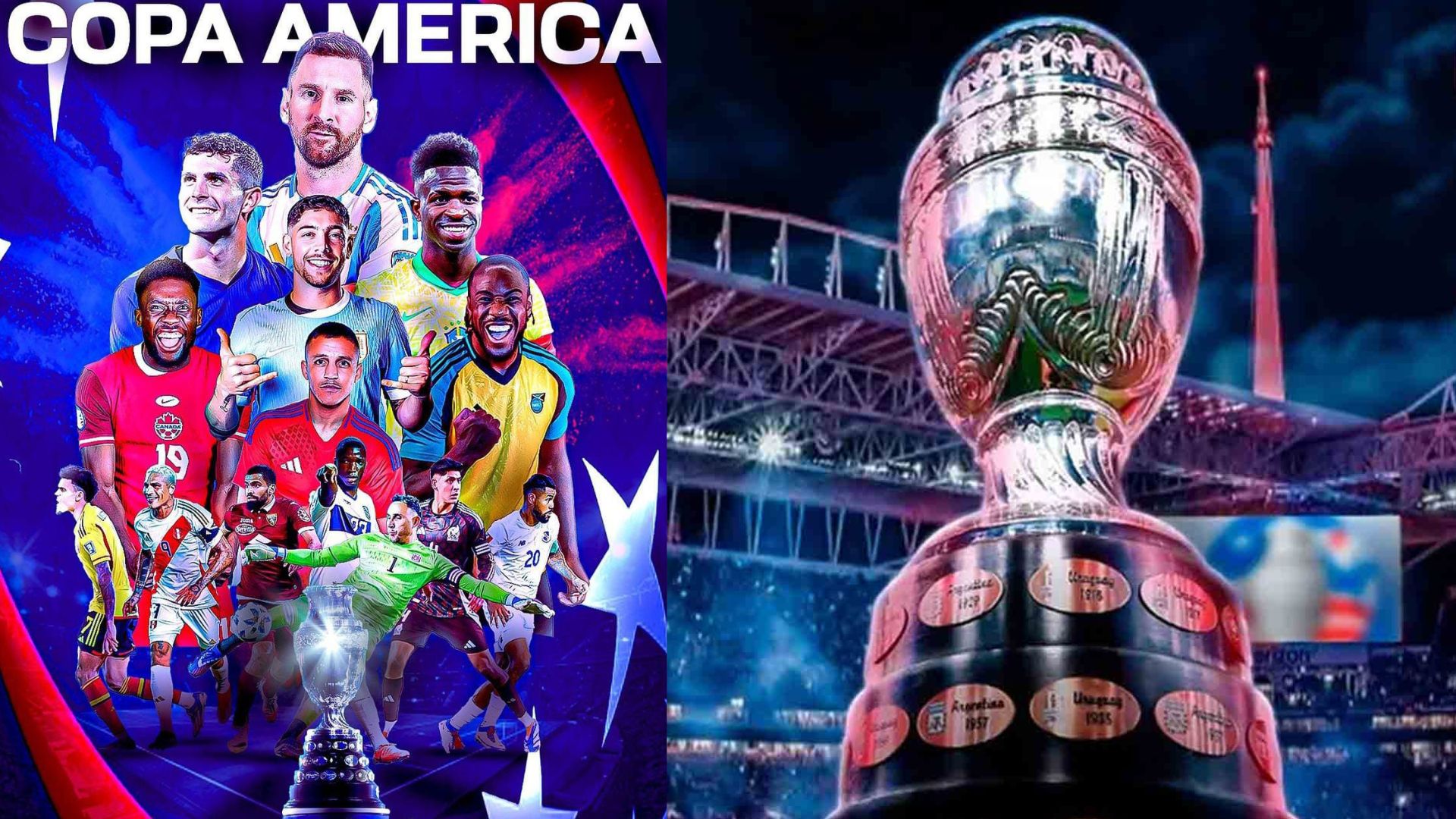 ⚽🏆Copa América 2024: Veja detalhes das principais seleções favoritas ao titulo e onde assistir os jogos A Copa América 2024