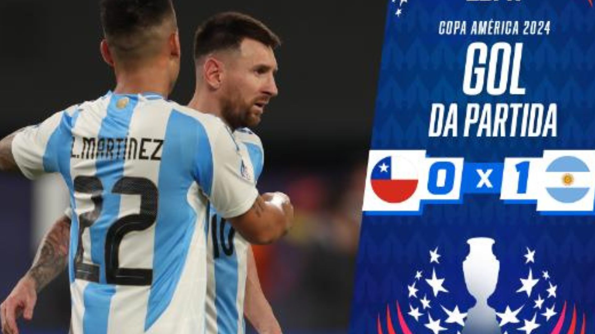 🏆⚽Copa América: Messi joga com febre, Argentina vence o Chile e garante classificação antecipada Argentina suou e venceu o Chile...