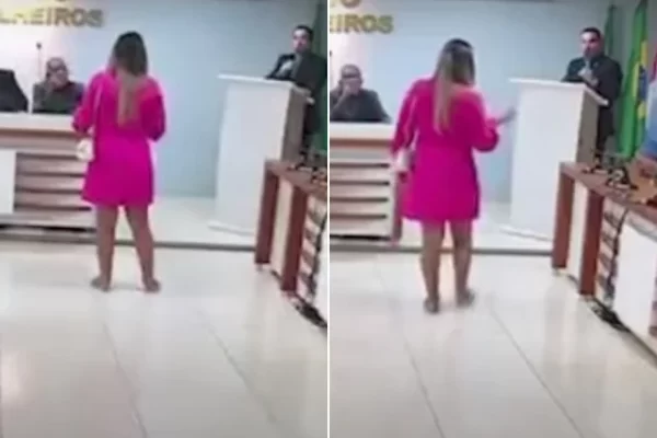 👶🏽🔥 Barraco na Câmara! Mulher Grávida Exige que Vereador Reconheça Paternidade de Seu Filho 🏛️💥; Veja o Vídeo Um vídeo que se tornou