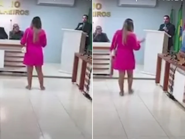 👶🏽🔥 Barraco na Câmara! Mulher Grávida Exige que Vereador Reconheça Paternidade de Seu Filho 🏛️💥; Veja o Vídeo Um vídeo que se tornou