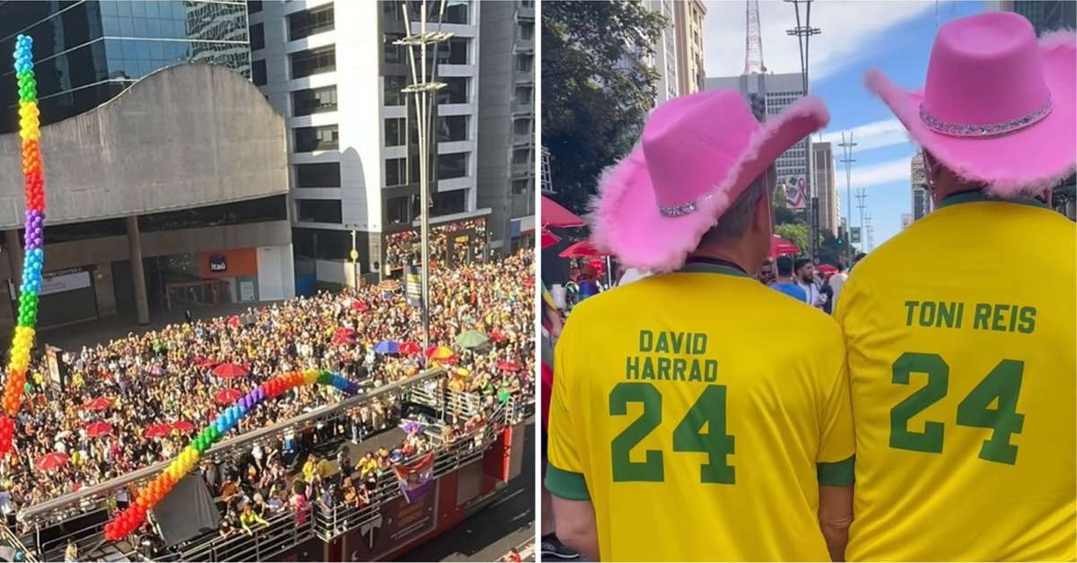 Diversidade: Parada LGBTQIAPN+ reúne multidão nas cores verde e amarelo Neste ano, o tom político da marcha começa no dress-code: