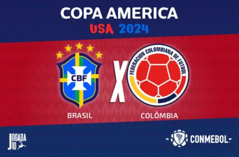 🏆⚽Copa América: Seleção Brasileira enfrenta a invicta Colômbia em busca da liderança Ainda invictos no Grupo D, Brasil e Colômbia...