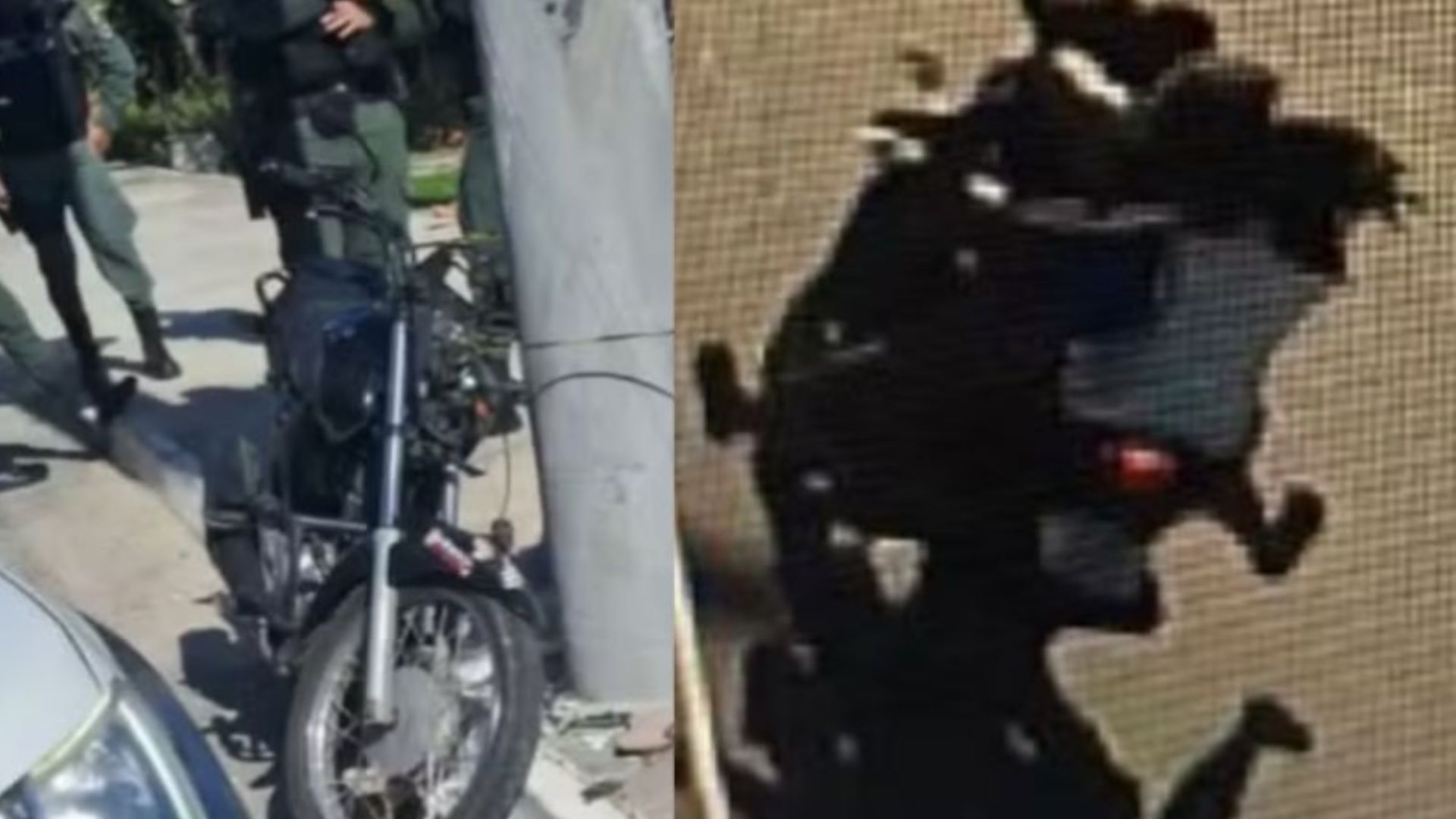 🏍🚦Transito: Moto com quatro ocupantes colide com poste, mulher morre ; Veja o Vídeo Imagens de câmeras de segurança registraram o momento