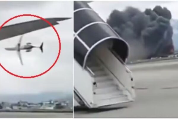 🚨✈Acidente Aéreo: Avião cai logo após decolar, explode e mata 18 no Nepal; VÍDEOS mostram momento da queda Um avião caiu e pegou fogo logo após tentar decolar do aeroporto de Katmandu, a capital do Nepal, matando 18 pessoas nesta quarta-feira (24), informaram autoridades do país. O comandante teria sido resgatado com vida, mas seu estado de saúde não foi informado.