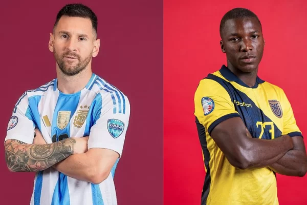 🏆⚽Copa América: Argentina x Equador onde assistir ao vivo e horário Argentina e Equador se enfrentam, nesta quinta-feira...