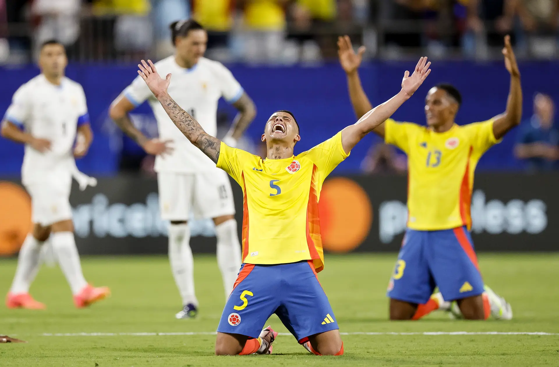 🏆⚽Copa América: Colômbia supera Uruguai mesmo com um a menos e vai encarar Argentina na final