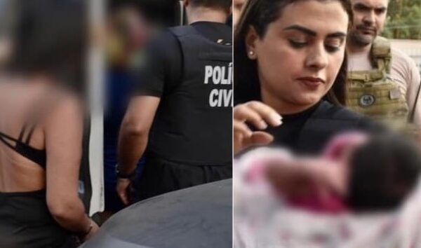 🚨😱Para quitar dívida com tráfico de drogas, mãe entrega bebê de 20 dias para criminosos Duas irmãs, com idades entre 22 e 24 anos, foram