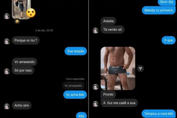 😱🚨Pastor manda foto de cueca para fiel e pede chamada de vídeo: “Atende aí” Conversas entre um pastor e uma fiel ganharam repercussão nas