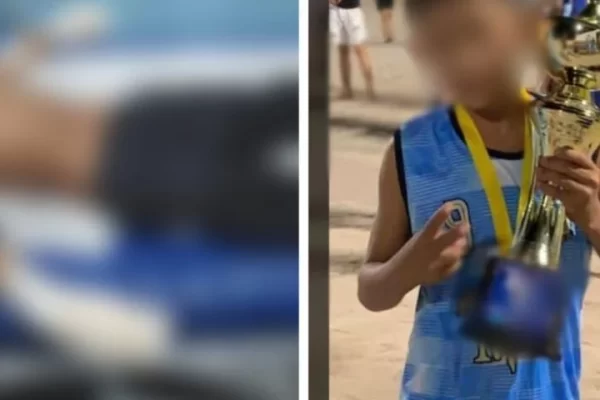 😱🚨Brutal: Criança tem dedos cortados por membros de facção após vender cadeiras de escola Um menino de aproximadamente 10 anos teve