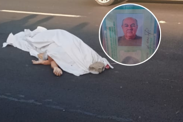 😱🚨Idoso morre após ser atropelado em faixa de pedestre; Vídeo Antônio Moreira de Souza, 72, morreu após ser atropelado por uma motocicleta