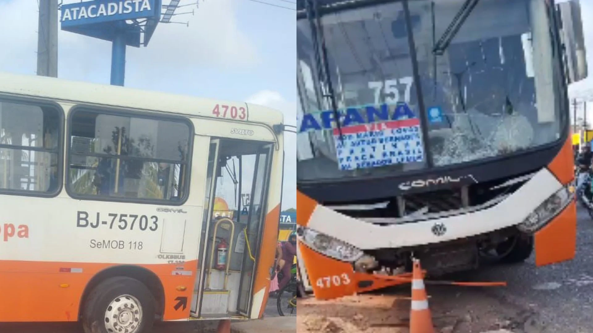 🚨😱Motociclista e passageira morrem em acidente com ônibus em Ananindeua; Imagens e Vídeos Fortes Um motociclista e a passageira que