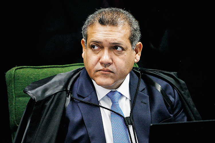 Suspensão do X: Nunes Marques decide levar caso ao plenário do Supremo Tribunal Federal O ministro do Supremo Tribunal Federal (STF)