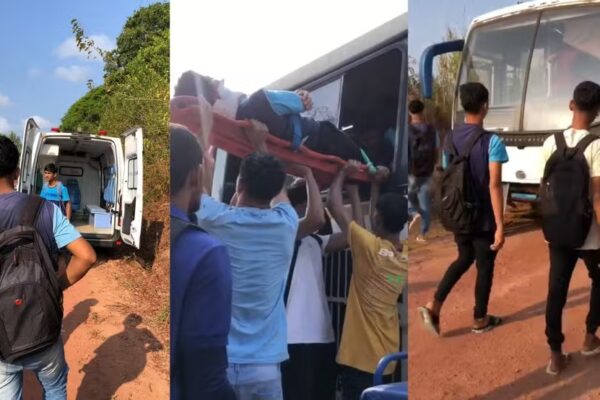 Acidente com ônibus escolar desgovernado deixa estudantes feridos no Pará