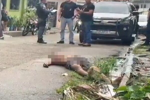 Homem é executado após se perseguido por três pistoleiros, em Manaus
