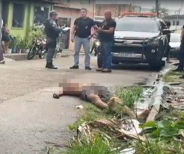 Homem é executado após se perseguido por três pistoleiros, em Manaus