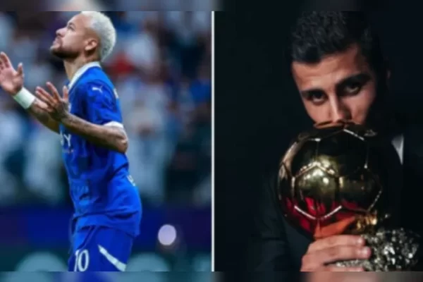 Neymar ironiza Rodri após declaração sobre Vinicius Jr. Neymar ironizou a declaração polêmica do meia espanhol do Manchester City...