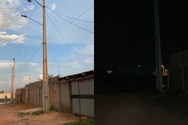 Moradores do Central Park sofrem por falta de Iluminação pública