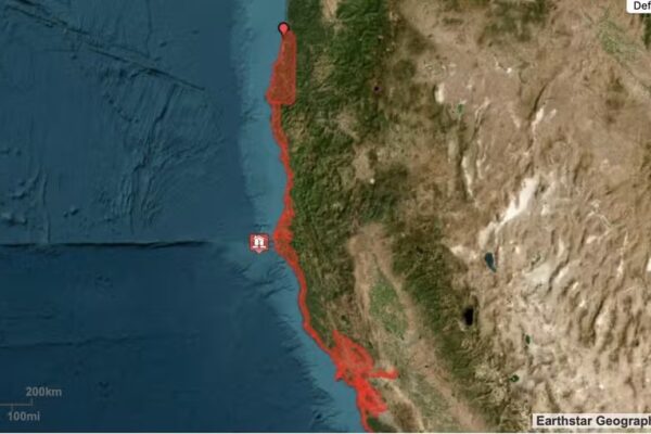 Não há mais risco de tsunami na Califórnia. Terremoto de magnitude 7,0 foi sentido a cerca de 60 km da cidade de Petrolia...