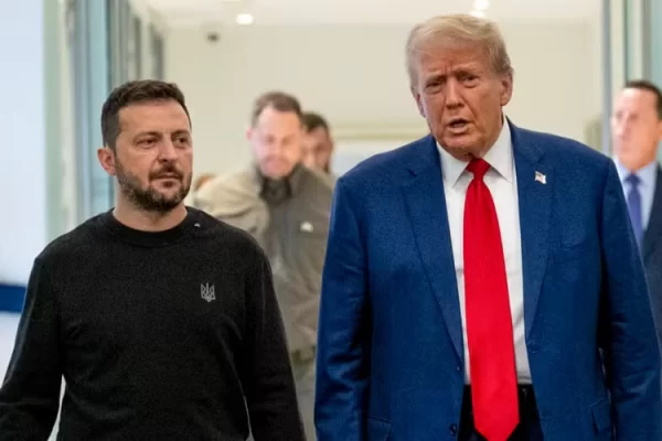 Trump chama Zelensky