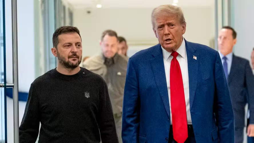 Trump chama Zelensky