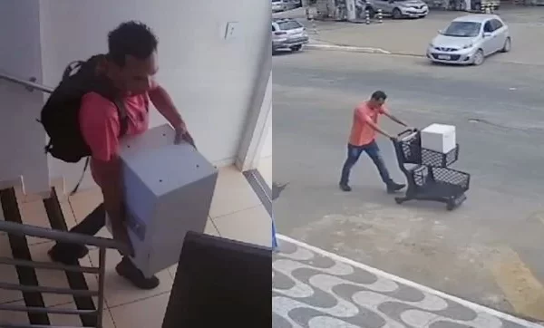 Um homem de 37 anos foi preso no Espírito Santo no último sábado (1º) após furtar um cofre de um apartamento em Governador Valadares...