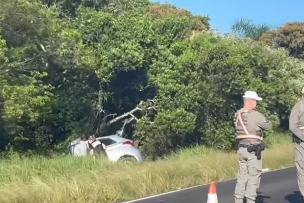 Mulher sofre acidente de carro, sai para pedir ajuda e morre atropelada