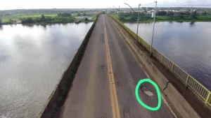 Ponte no município do Moju está em condições críticas