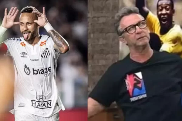 Camisa 10 do Santos cutucou Neto em um post nas redes sociais do programa “Os Donos da Bola” O clima entre Neymar e o...