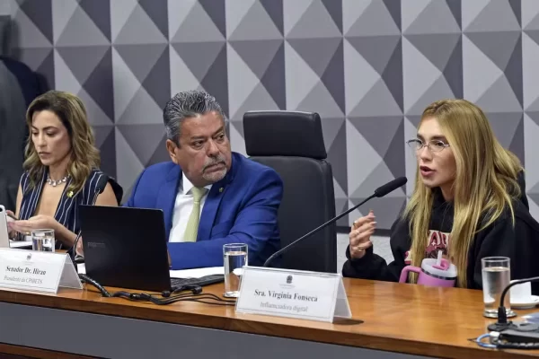 CPI das Bets ouviu nesta terça influenciadora Virginia Fonseca