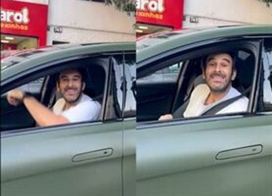 Vítima disse que, enquanto aguardava outro veículo sair de posto de combustível para acessar local com seu carro, agressor...