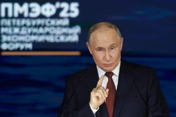 "Isso é perturbador. Estou falando sem nenhuma ironia, sem nenhuma piada", falou o presidente russo. O presidente da Rússia...