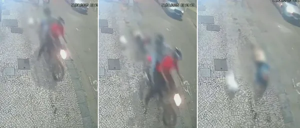 Uma idosa foi brutalmente arrastada por uma motocicleta durante um assalto na calçada do bairro do Flamengo, na Zona Sul do Rio...