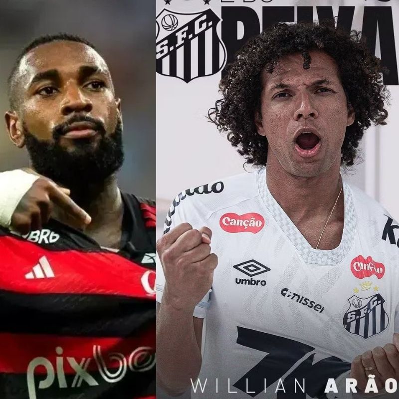 Mercado da Bola: Gerson de despedida e Willian Arão de volta ao Brasil
