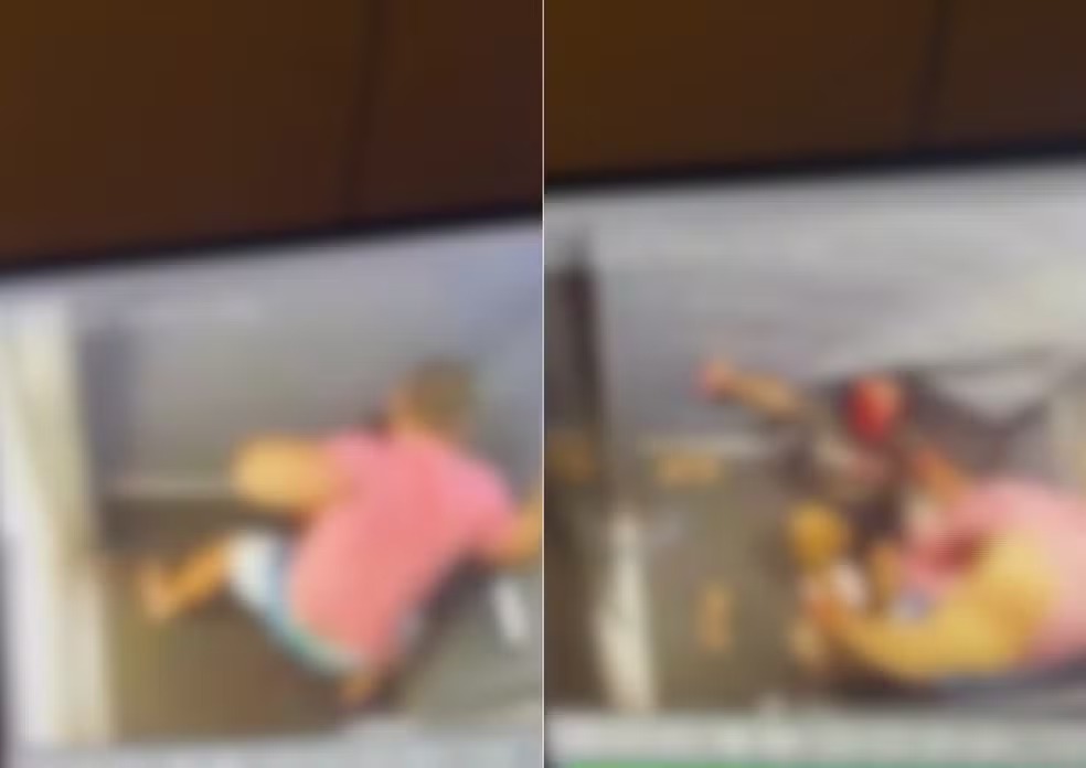 No dia do crime, vítima escreveu bilhete para policiais que atenderam a ocorrência, pois não conseguia falar. Crime aconteceu no sábado...