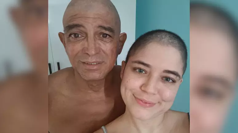 Jovem encara leucemia, descobre câncer do pai e perde marido assassinado