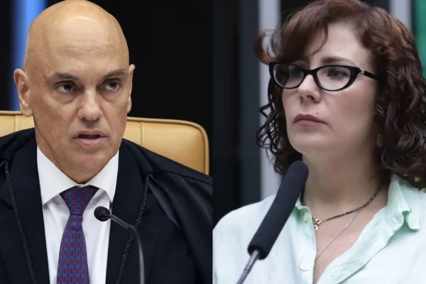 Moraes libera redes de Zambelli e impõe multa em caso de post de ódio