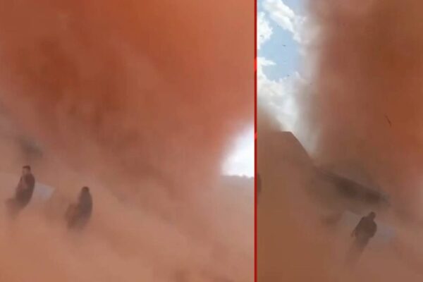 Um redemoinho de poeira de grandes proporções chamou atenção em Diamantino, a 209 km de Cuiabá, nesta sexta-feira (29). O fenômeno natural foi registrado em vídeo pelo...