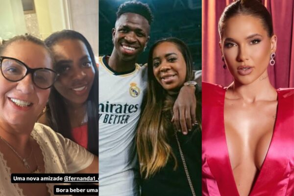 Virginia e sua mãe passam a seguir mãe de Vini Jr. apontado como seu affair