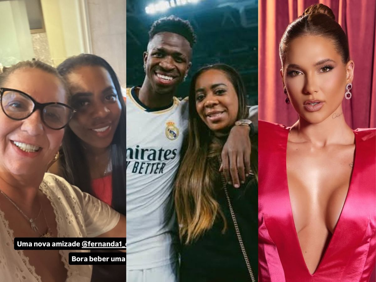 Virginia e sua mãe passam a seguir mãe de Vini Jr. apontado como seu affair