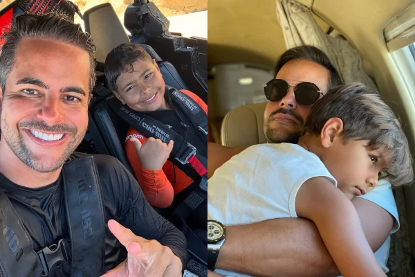 Kaká Diniz se pronuncia após postar foto do filho no hospital