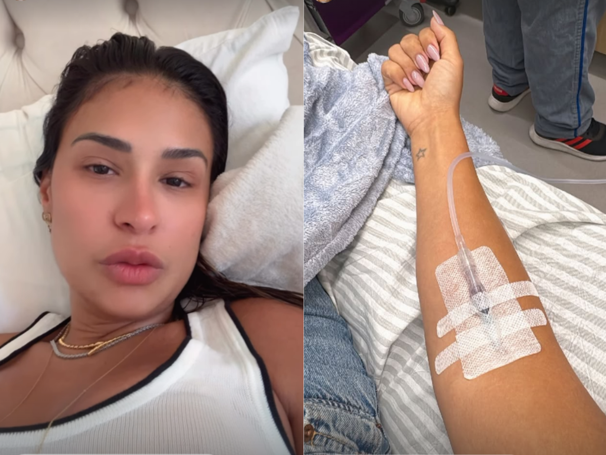 Simone Mendes passa mal, vai ao hospital e revela que foi ao banheiro 40 vezes