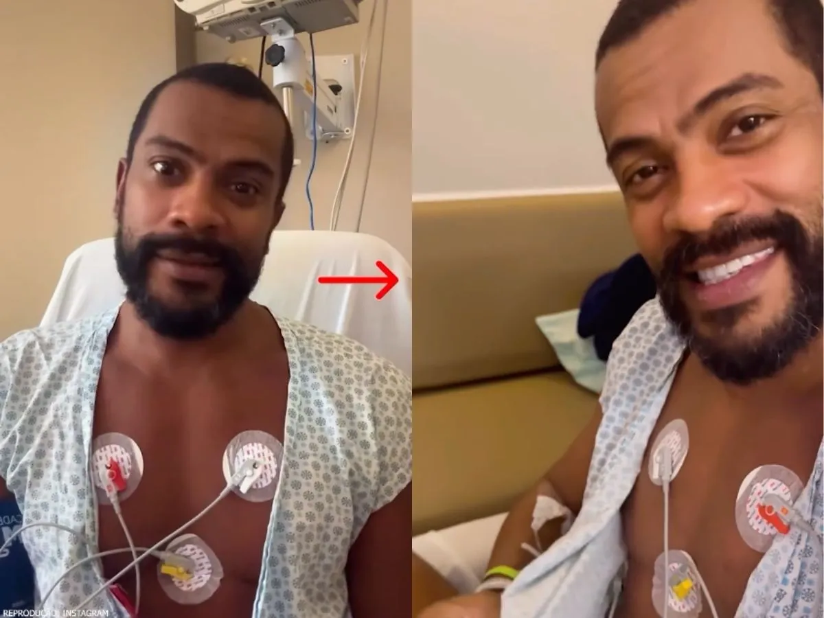 Ator Samuel de Assis é internado no RJ após pico de pressão