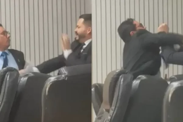 Câmara vira ringue de MMA: vereadores trocam socos e palavrões