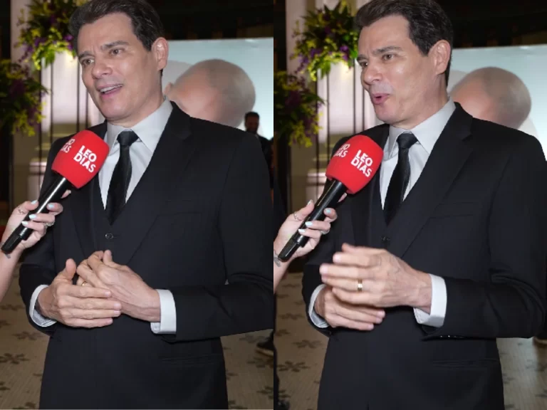 Celso Portiolli entrega bastidores da participação da filha no “Domingo Legal”