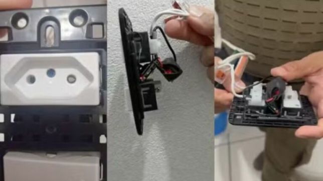 Uma microcâmera foi encontrada escondida dentro de uma tomada no banheiro de uma empresa em Içara, no Sul de Santa Catarina...