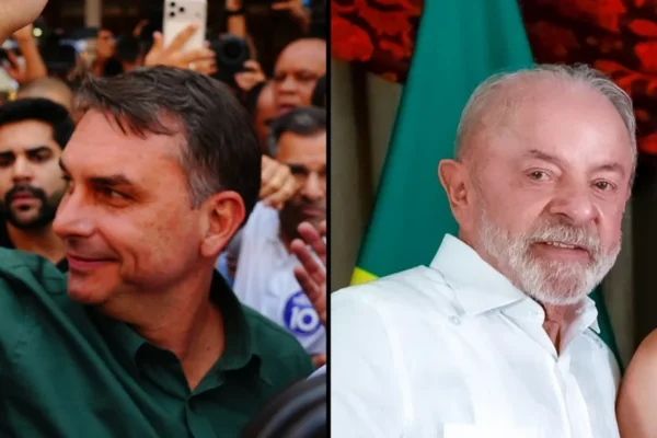 Pesquisa Atlas/Bloomberg aponta Flávio Bolsonaro à frente de Lula na corrida presidencial do 2º turno
